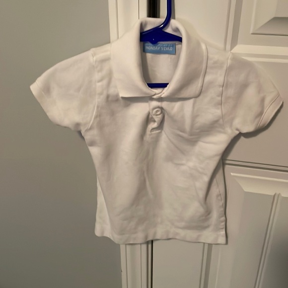 MONDAY’S CHILD POLO 👕 SHIRT - Picture 1 of 9